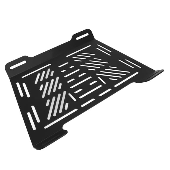 BIMZUC Motorcycle Rear Luggage Rack Stainless Steel 8KG Load Bearing Carrier Shelf 16x8 in / 40.6x20.3 cm[cite: 1]