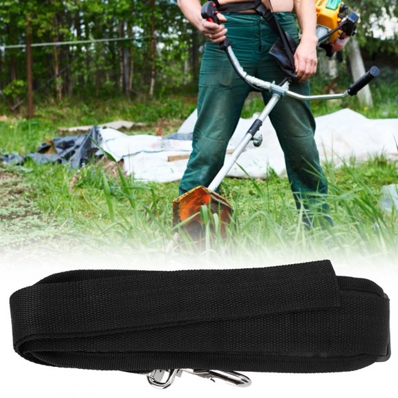 BIMZUC Nylon Single Strimmer Shoulder Harness Strap Quick Release For Brush Cutter Trimmer
