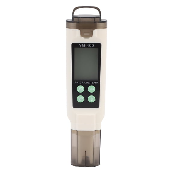 BIMZUC ORP H2 PH Temp Meter High Sensitivity Backlit LCD Display Hydrogen Water Tester for Pool Fish Tank Drinking Water