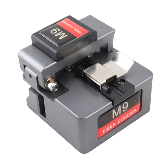 BIMZUC Optical Fiber Cleaver Automatic Knife Return 3 in 1 Fixture High Precise Optical Fiber Cable Cutting Machine Hand Tool (10 inches / 25.4 cm)