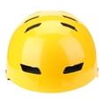 thumbnail image 1 of BIMZUC Outdoor Sports Safety Helmet Extreme Protective Gear for Mountaineering Rock Climbing Caving Wading and Rappelling Durable Vented Hard Shell Head Protection Yellow 10.24 inches / 26 cm, 1 of 9