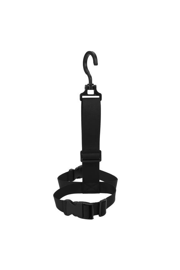 Outdoor Wader Boots Hanger Adjustable Fishing Rain Boots Storage Dryer Hanger Strap Boot Drying Rack Belt Heavy Duty Boot Strap for Waders Boot Hanger Fishing Gear Accessories Black