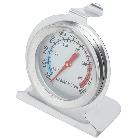 BIMZUC Oven Thermometer Stainless Steel Dial Pointer Kitchen Cooking Food Temperature Gauge High Accuracy Meat Baking Tool for Chef Home Kitchen Baking and Roasting Meats Poultry