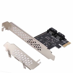 BIMZUC PCI-E to SATA 3.0 Card 2 Port PCI Express III 6Gbps Expansion Adapter Board ASM1061 for Desktop PC