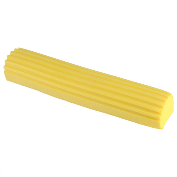 BIMZUC PVA Sponge Mop Refill, Super Absorbent Replacement Head for Floor Cleaning, 11.4" x 1.8", Yellow