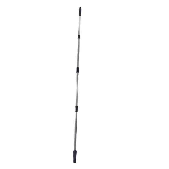 BIMZUC Paint Roller Extension Pole Stainless Steel 13.1FT 10 Segment Detachable Extendable Telescoping Pole With Tapered Adapter For House Painting Ceiling Cleaning Tools Brush Mop Handle