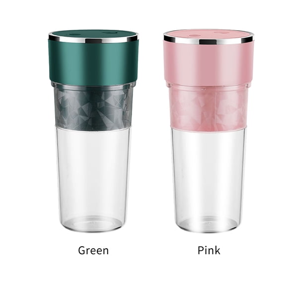 BIMZUC Personal Blender Juicer Cup USB Rechargeable Portable Smoothie Mixer, 12 oz / 350 ml, Green