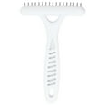 thumbnail image 1 of BIMZUC Pet Double Row Rake Dog Deshedding Comb Undercoat Rake for Long Thick Hair Grooming Removal Tool, 1 of 5