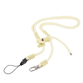 BIMZUC Pocket Camera Lanyard Quick Release Adjustable Yellow Anti Lost Rope with 1/4 Inch Screw for Pocket 3