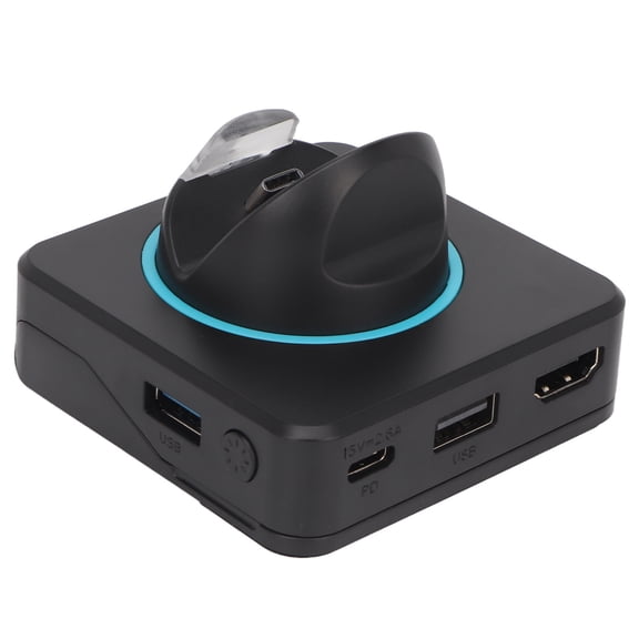 BIMZUC Portable 5 in 1 Game Console TV Dock Station USB C to HD Multimedia Interface Adapter for Nintendo Switch / OLED / Lite Charging Stand Docking Station with Extra USB 3.0 Ports (9.0x8.0x5.0 in)