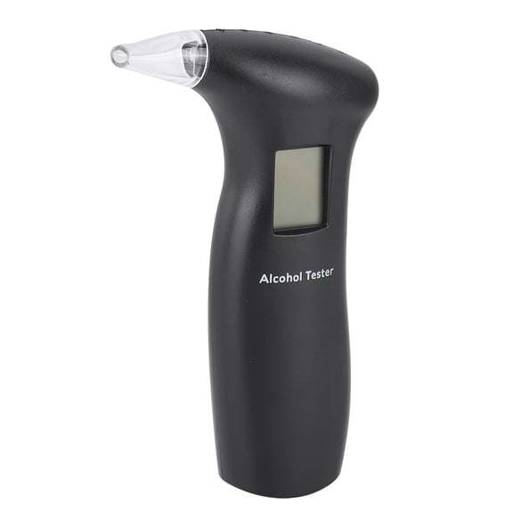 BIMZUC Portable Backlight Display Digital Semiconductor Sensor Breathalyzer Alcohol Tester Kit with 3 Mouthpieces (5.91 inches / 15 cm)