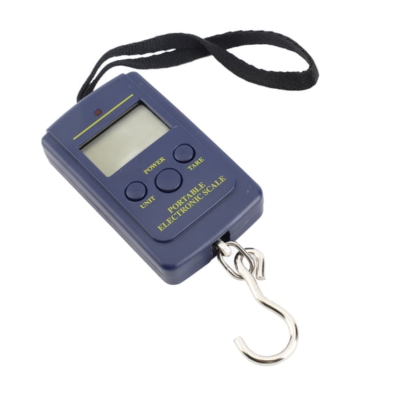 BIMZUC Portable Digital Luggage Scale 50kg / 110lbs High Accuracy Electronic Hanging Hook Scale with Backlit LCD Display for Travel Suitcases and Outdoors Backpacking