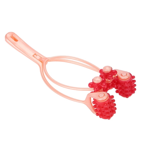 BIMZUC Portable Manual Face Massager 4 Roller Face Body Shaping Lifting Slimming Tool, 10 inches / 25.4 cm