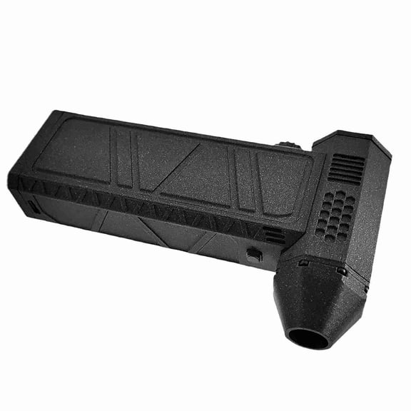 BIMZUC Portable Mini Jet Fan, 180W One-Key Switch Rechargeable Blower for Inflating & Dusting, 7.09 inches / 18 cm, Black