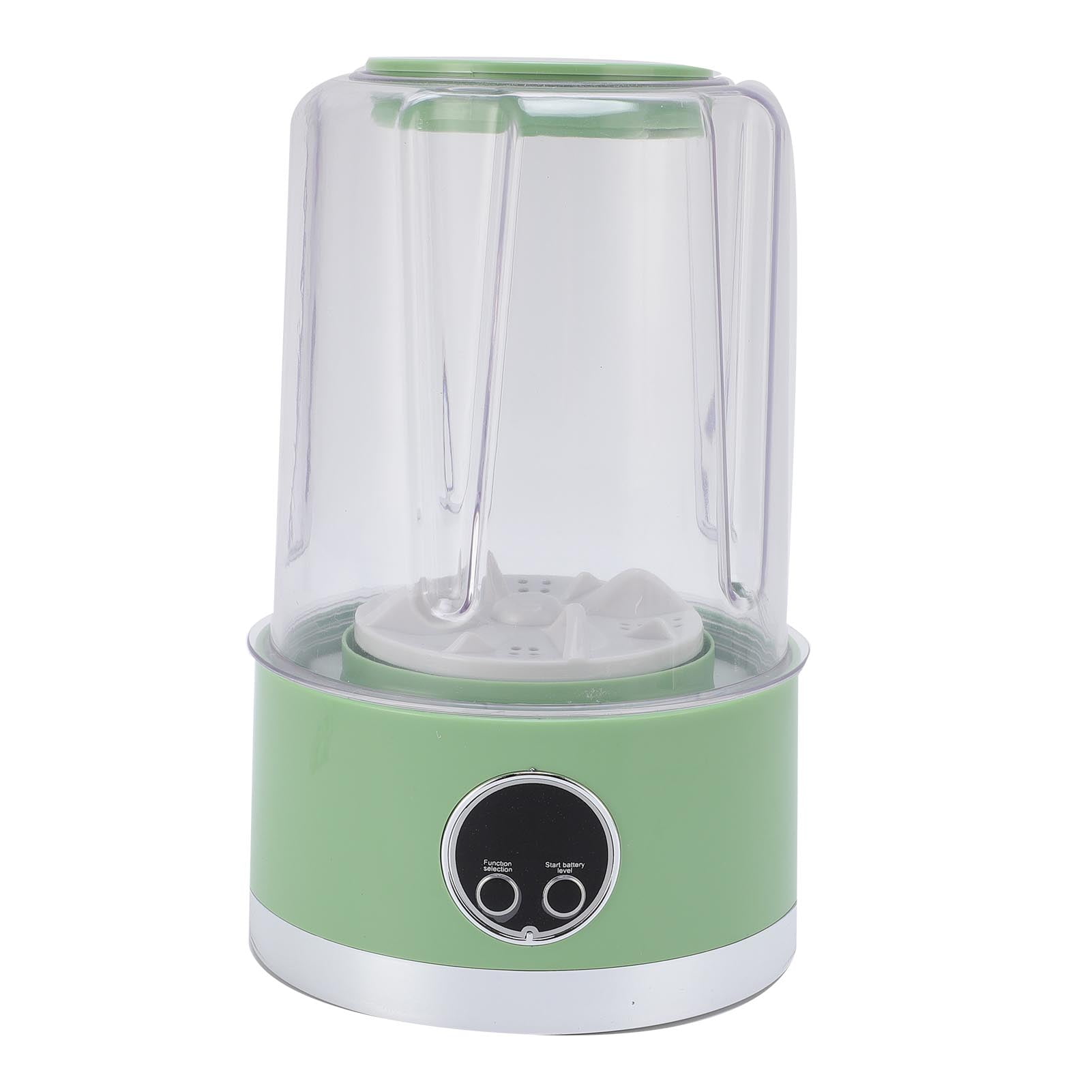BIMZUC Portable Underwear Washing Machine Cordless Rechargeable Automatic Mini Washer for Socks and Towels Green 8.27x5.51x5.12 inches / 21.0x14.0x13.0 cm