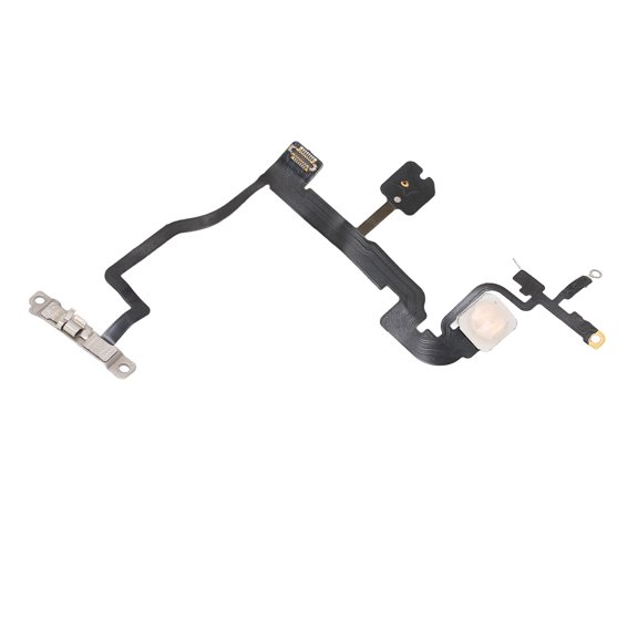 BIMZUC Power On Flex Cable Phone Switch Flash Light Flex Cable Replacement Part Compatible with iPhone 11 Pro Max Durable PCB Material for Device Repair and Restoration