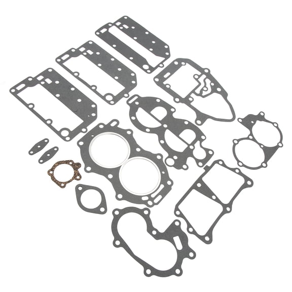 BIMZUC Powerhead Gasket Set 433941 18-4307 Replacement for Johnson Evinrude 25hp 35hp 2cyl Outboard Motor Engine Parts Superior Seal Stable Performance 14.5 inches / 37 cm Length