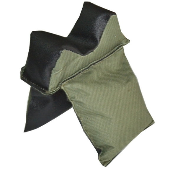 BIMZUC Pre-Filled Shooting Rest Bags for Rifles, Tactical Hunting Sandbag with Adjustable Support, Stable Front and Rear Range Accessories (7.08 inches / 18 cm)
