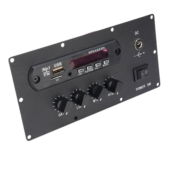 BIMZUC Preamp Tone Board HiFi NE5532 Pre Amplifier Volume Tone Control Board with Remote Controller, 5.51 inches / 14 cm