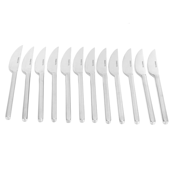 BIMZUC Premium 12Pcs 316 Stainless Steel Knife Cutlery Gift Set, Heavy Duty Thickened Steak Knives for Kitchen Dining Room Restaurant Use, Mirror Polished Table Dinner Knives (8.7 inches / 22 cm)