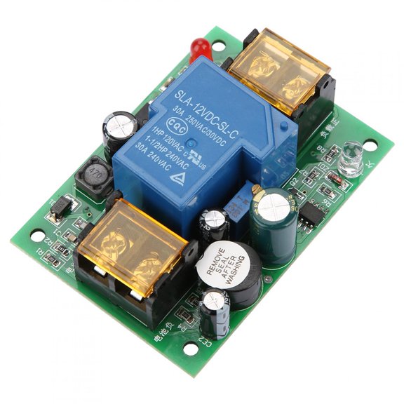 BIMZUC Premium 12V 24V 36V 48V Low Battery Anti Overdischarge Protection Board Module, 30A Max Load Current Delay Alarm PCB, Universal Voltage Battery Protector for Motor, 2.1 oz / 59g