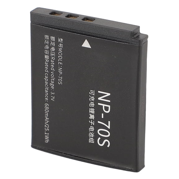 BIMZUC Premium 3.7V 680mAh Rechargeable Lithium Ion Camera Battery Replacement Pack Model NP-70S Specially Designed for Mini 99 Camera Reliable Power Supply
