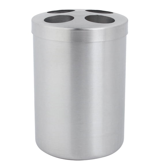 BIMZUC Premium 304 Stainless Steel MultiSlot Toothbrush & Toothpaste Stand Durable, RustResistant, Modern Bathroom Accessory