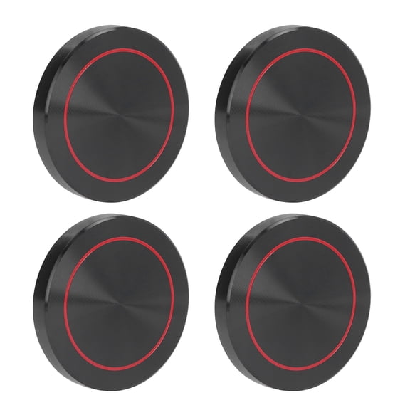 BIMZUC Premium 4pcs Wheel Rim Hub Cap Aluminum Alloy Wheel Center Cover Sticker Replacement Fit For Nissan GTR R35 2008-2016