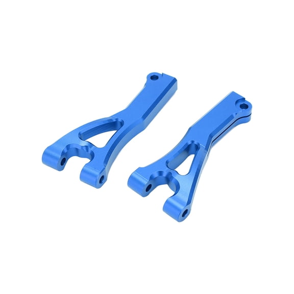 BIMZUC Premium Aluminum Alloy Front Upper Suspension Arm Upgrades for ARRMA 1/7 LIMITLESS and INFRACTION 6S High-Performance RC Vehicles, Precision Engineered Replacement Parts, Beautiful Blue