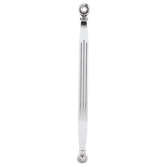 BIMZUC Premium Aluminum Motorcycle Gear Shift Linkage Link Rod, 12 inches / 30.48 cm Stripe Long Type Shifter Bar Arm Lever Assembly for Harley Davidson Electra Glide Dyna Softail 1980-2019, Silver