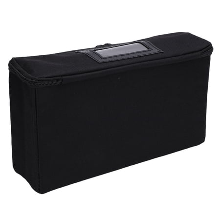 BIMZUC Premium Graded Card Case Polyester Card Storage Box Organizer with 3 Detachable Dividers for Trading Cards Sports Cards and PSA Holder Display