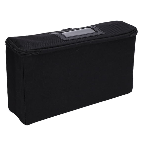 BIMZUC Premium Graded Card Case Polyester Card Storage Box Organizer with 3 Detachable Dividers for Trading Cards Sports Cards and PSA Holder Display