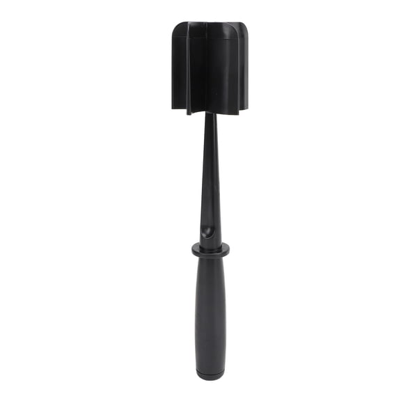 BIMZUC Premium Meat Chopper & Hamburger Masher, Heat Resistant ABS Ground Beef Tool, Dishwasher Safe Multi-Purpose Potato Ricer Spatula for Kitchen Cooking, Non-Stick Safe, Black (11.8 in / 30 cm)