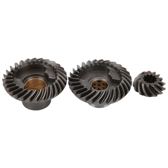 BIMZUC Premium Outboard Boat Motor Gear Set Stainless Steel Forward and Reverse Gear Pinion T5 Marine Propulsion Repair Kit 3 Pcs (10.00 x 10.00 x 2.00 Inches / 25.4 x 25.4 x 5.1 cm)
