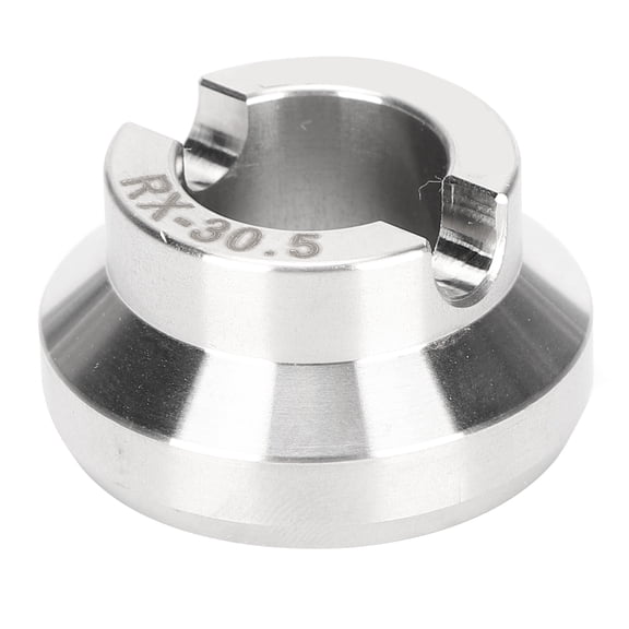 BIMZUC Premium Stainless Steel Watch Back Opener Die, Grooved Watch Cover Opener Remover Accessory, High-Precision Clock Repair Tool (30.5mm / 1.2 inches)