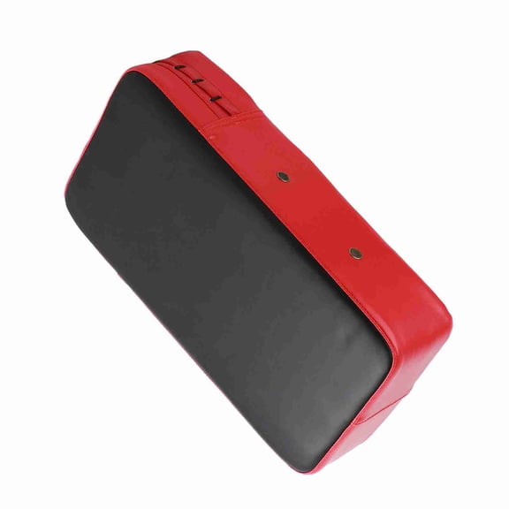 BIMZUC Premium Taekwondo Kicking Pad, Red Boxing Strike Target for MMA Training (15.7 x 7.9 x 3.9 in / 40 x 20 x 10 cm)