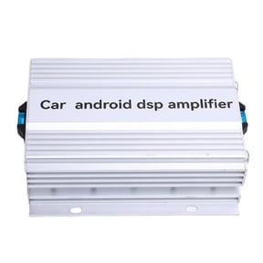 BIMZUC Professional Car Amplifier 4 Channel High Level AB Class DSP Sound Audio Amplifier System for Vehicle Subwoofer and Android Car Radio, 5.04 x 4.13 x 1.57 inches / 12.8 x 10.5 x 4.0 cm