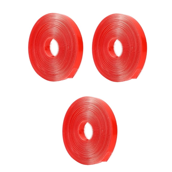 BIMZUC Professional Detachable Nail Adhesive Tape Heavy Duty Double Sided Tape Set for Salon Press on Nails Home and Office Use (3 Rolls, 15mm x 11mm x 1mm x 8m / 0.59 in x 0.43 in x 26.25 ft)