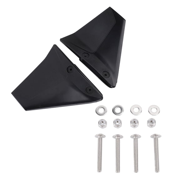 BIMZUC Professional Outboard Motor Hydrofoil Stabilizer, High-Performance Marine Fin for 50-300HP Engines, Reduce Drag & Save Fuel, 11.8 inches / 30.0 cm Length, Black