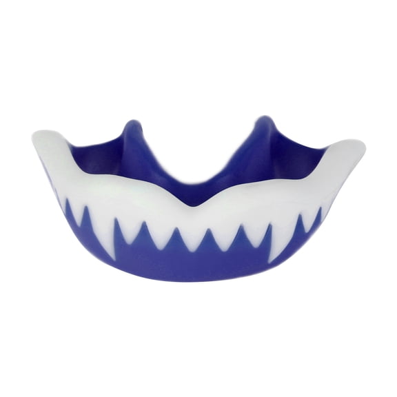 BIMZUC Professional Sports Boxing Mouthguard Portable Athlete Mouth Protection Guard for Basketball Football MMA Taekwondo Boxing Hockey, Heavy Duty Shock Absorption, Blue (3.15 x 2.76 in)