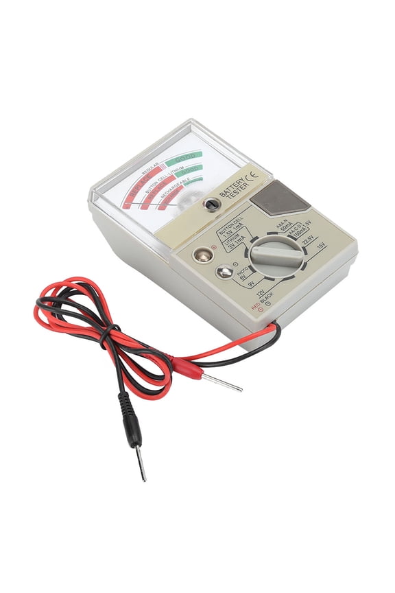 Professional Watch Battery Tester Portable Watch Repairing Tool Accessory Kit for Watch Makers, Includes 1.5V & 9V Testing Capability, Reliable Diagnostic Measurement (4.33 inches / 11 cm)