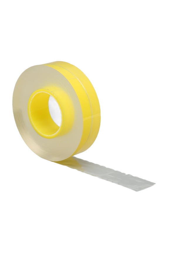 Protective Film Tape 20mm / 0.79 inches Anti Static Prevent Scratches Dust Removable Transparent Yellow PVC Tape for Watch Metal Strap and Screen Repair