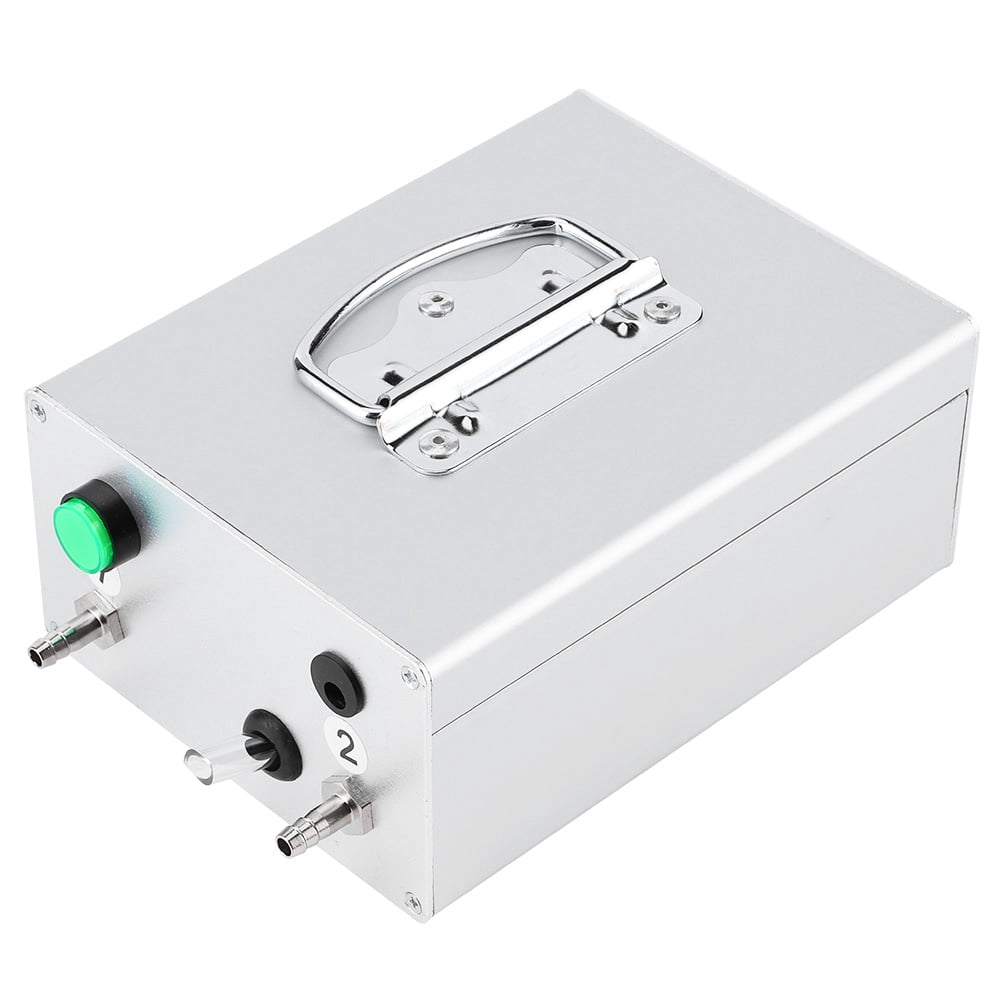 BIMZUC Pulsation Electric Milking Machine Vacuum Pump for Sheep and Cattle, Aluminum Alloy Shell, 48W Copper Core, 16x12x7cm / 6.3x4.7x2.8in EU Plug