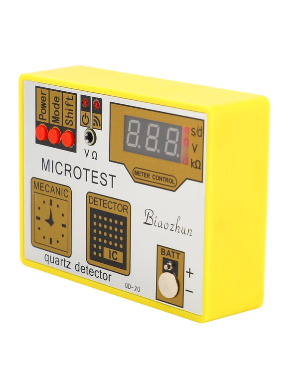QD-20 Quartz Watch Movement Tester Multifunctionl Timing Machine & Demagnetizer for Home Repair Shop