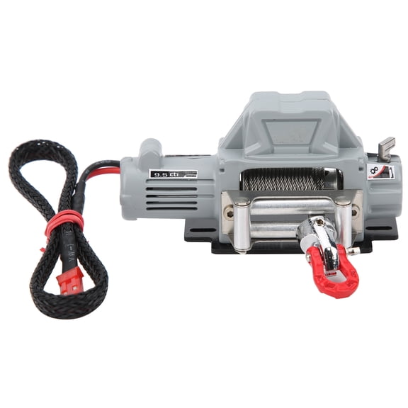 BIMZUC RC Crawler Winch with Remote Control Receiver Gray (12 cm / 4.72 inches)