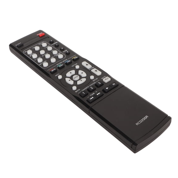 BIMZUC RC020SR AV Receiver Remote Control Replacement for MARANTZ NR1403 NR1504 NR1505 NR1502 ABS Material TV Video Audio Receiver Controller Dual AAA Battery Powered Black (8.66 inches / 22 cm)