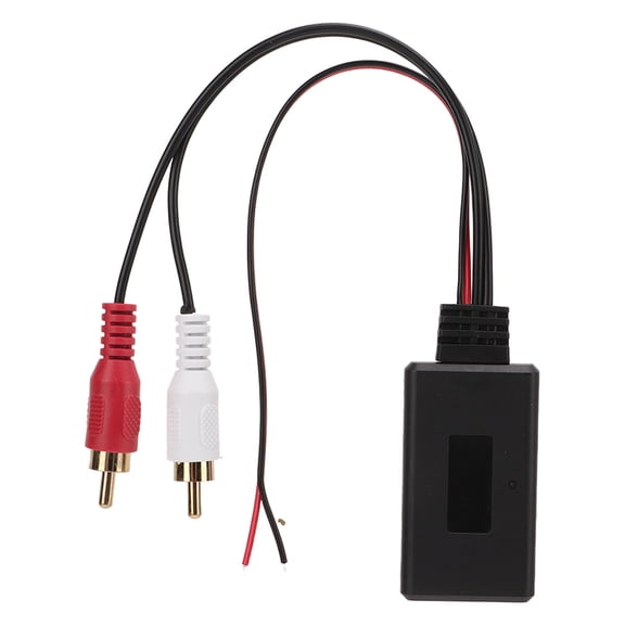BIMZUC RCA Aux Audio Module Car Bluetooth Wireless Stereo Adapter Universal Heat Resistant Wireless Audio Receiver for Alpine Pioneer 10 inches / 25.4 cm