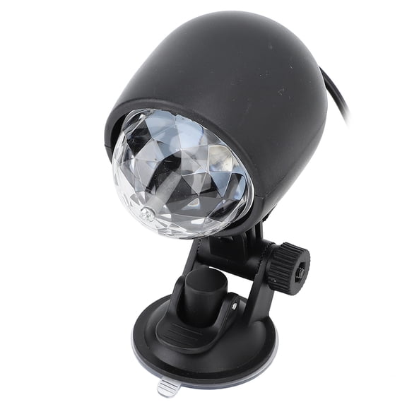 BIMZUC RGB Rotating Ball Colorful Flashing Effect Light Stage Party Lamp for KTV Bar Wedding Christmas USB Powered 3.54 in / 9 cm
