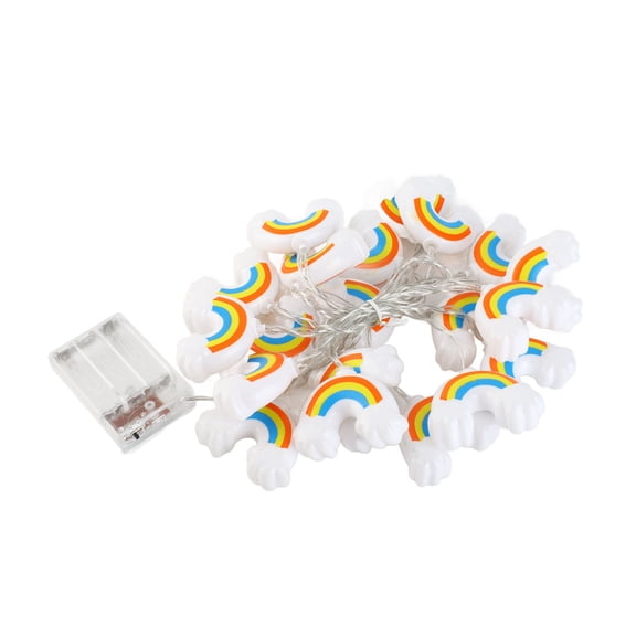 BIMZUC Rainbow String Light 3 Meters / 9.8ft 20LED Hanging Decorative Fairy Light for Home Festivals Parties Decor