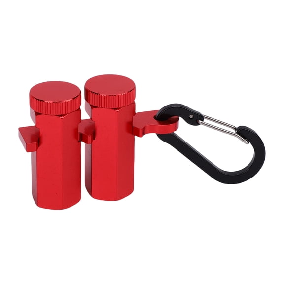 BIMZUC Red Tall Stair Gauges Framing Jig with Holder Hook Precision Knobs Aluminum Alloy Stair Stringer Layout Tool Rafter Clamps Stops for Carpentry Squares Circular Saw Layout, 7x7x5 in